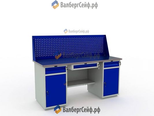 Верстак PROFI (№353) WT180.WD2.WD2.110