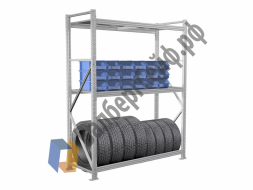 Стеллаж MS Pro 200/120x100/3 яруса